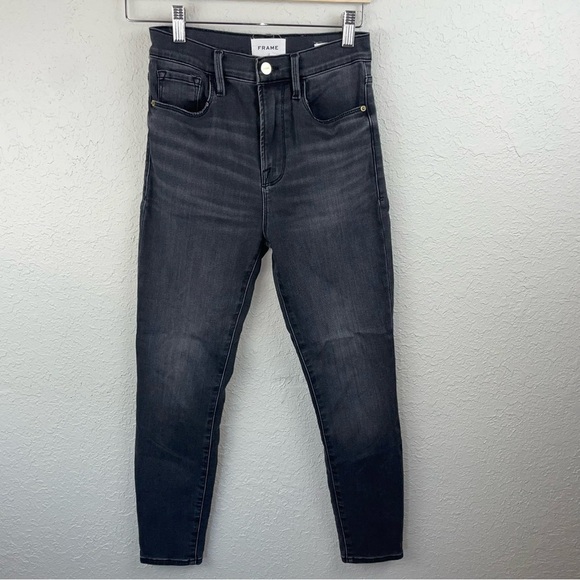 Frame Ali High Rise Cigarette Jeans Womens 25 - Picture 1 of 7